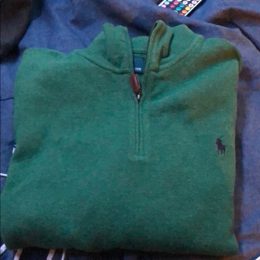 Ralph Lauren quarter zip sweater